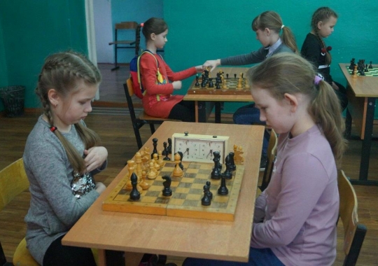 Соревнования по шахматам в честь Дня 8 Марта